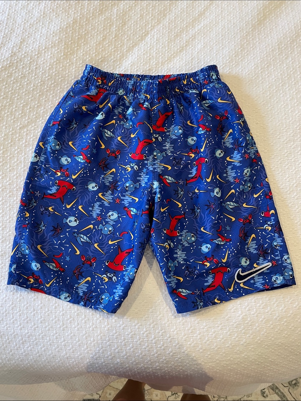 Nike Boys' Blue Swim Trunks